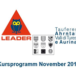 Neues Leader Kursprogramm November 2015