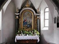 Innenansicht Kirche zu Hl. Katharina und Hl. Florian
